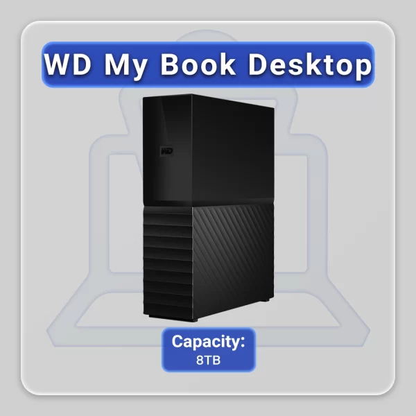 هارد وسترن دیجیتال My Book Desktop 8TB
