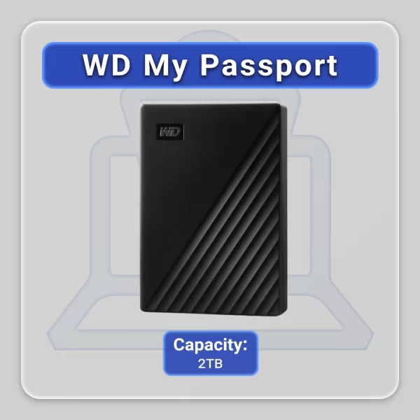 هارد وسترن دیجیتال My Book Passport 2TB
