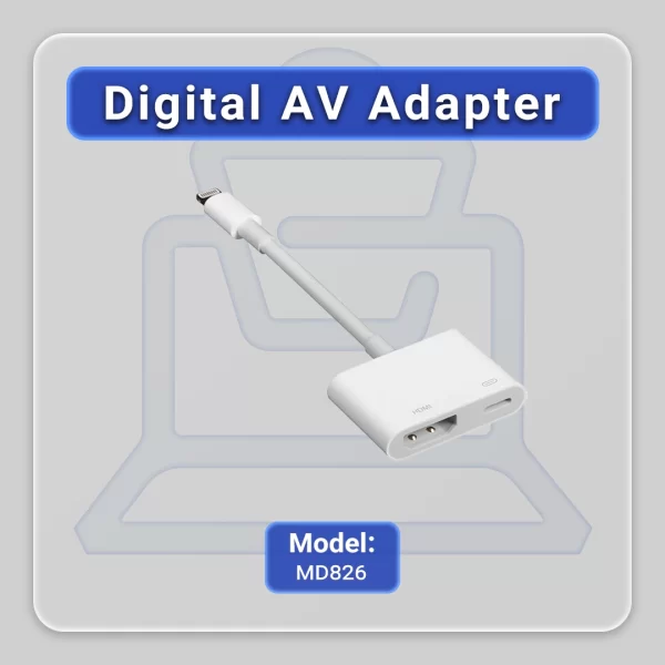 مبدل لایتنینگ به Digital AV اپل