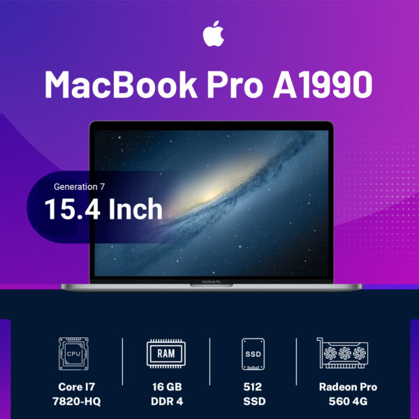 MacBook Pro A1990  SPACE GRAY