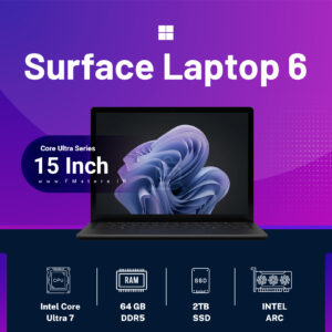 Microsoft Surface Laptop 6 Jet Black